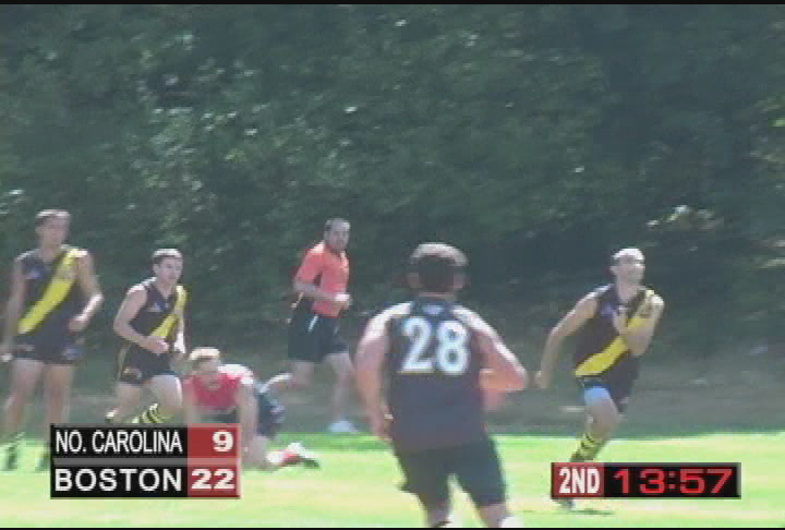 Stateside Footy - Boston Demons vs. North Carolina Tigers (Australian Rules Football)