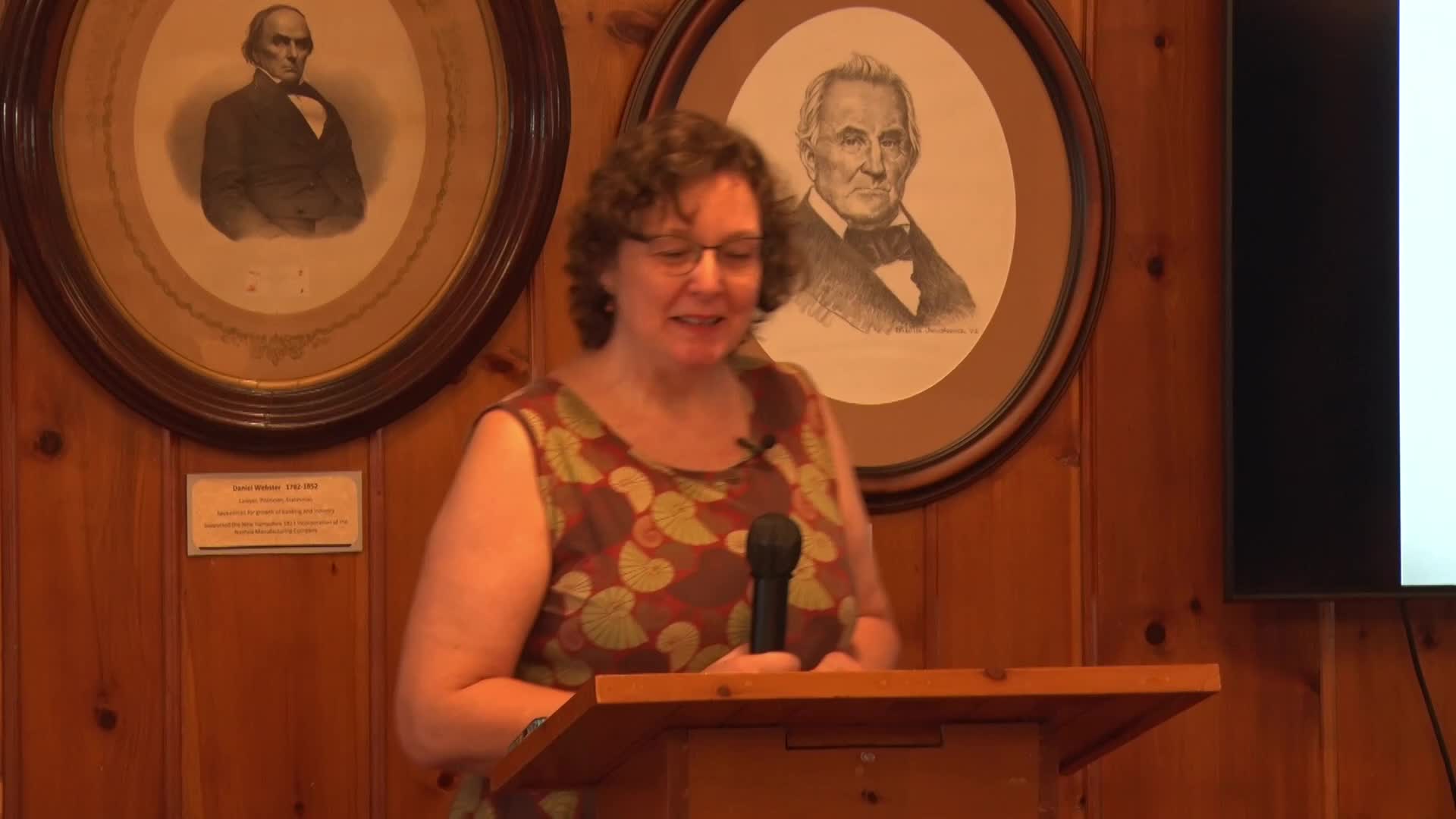 Thumbnail image for Nashua Historical Society - The Bride Wore Purple Astrida Schaeffer