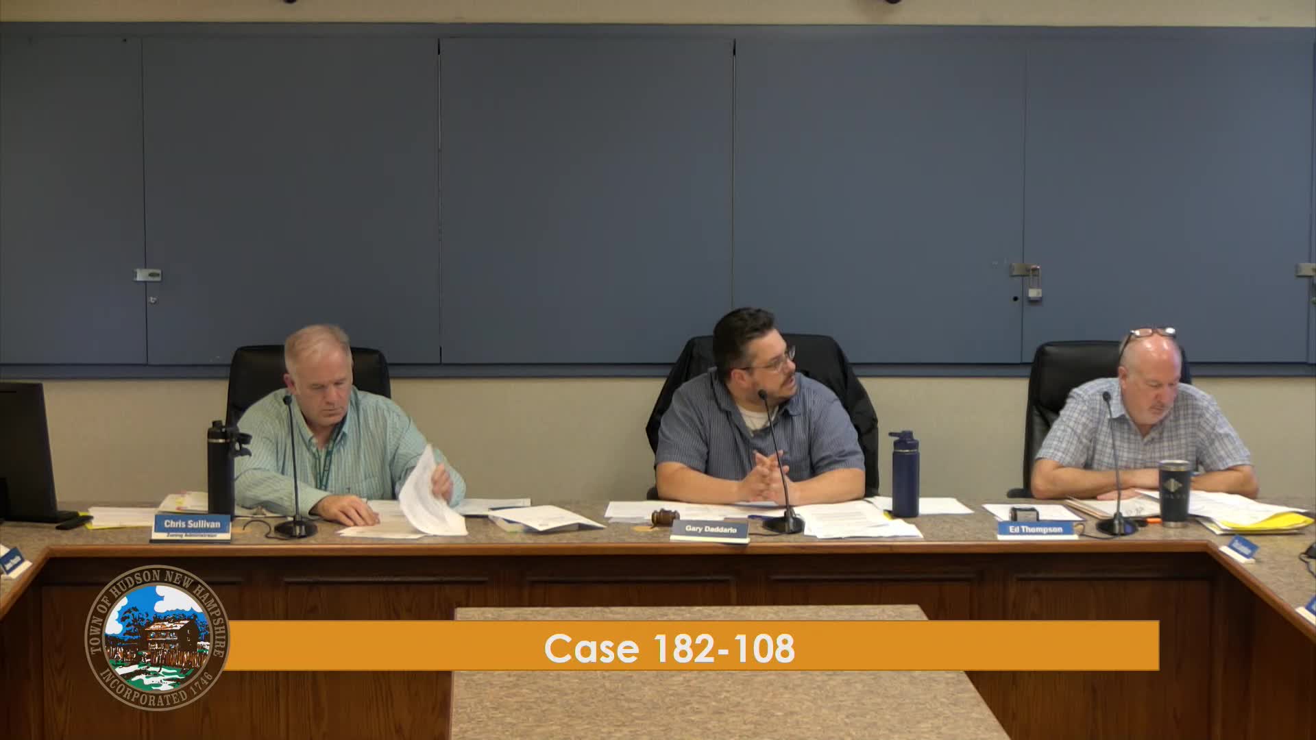 Navigate to Zoning Board of Adjustment Meeting of 10-26-23