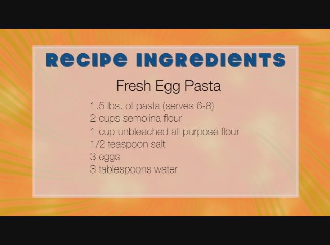 What can you cook? - Homemade Pasta