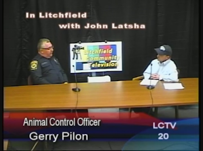 In Litchfield - Gerry Pilon Animal Control Officer