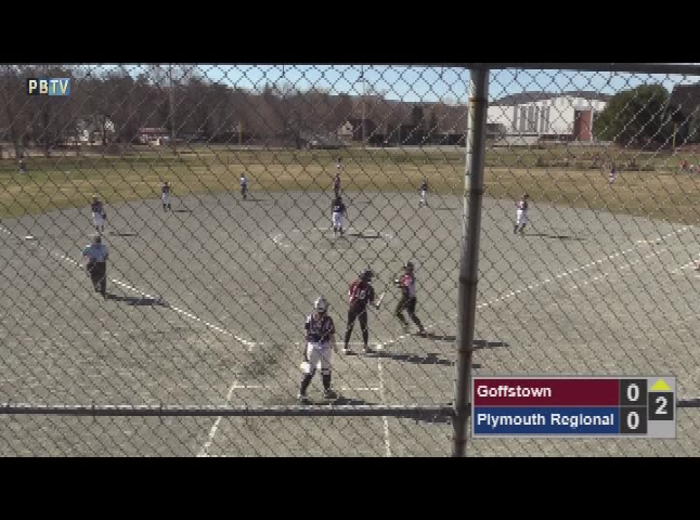 Plymouth vs. Goffstown Softball 4-23-18