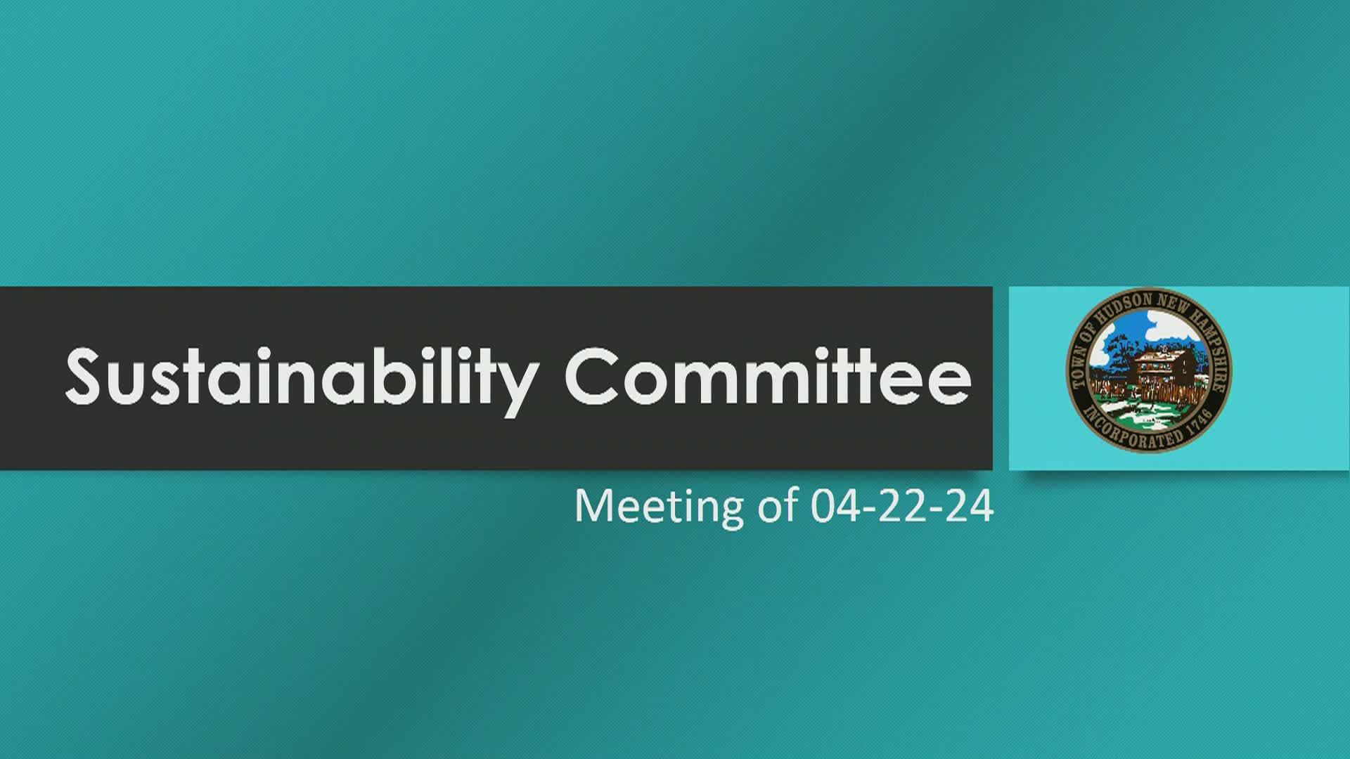 Navigate to Sustainability Committee Meeting of 06-24-24