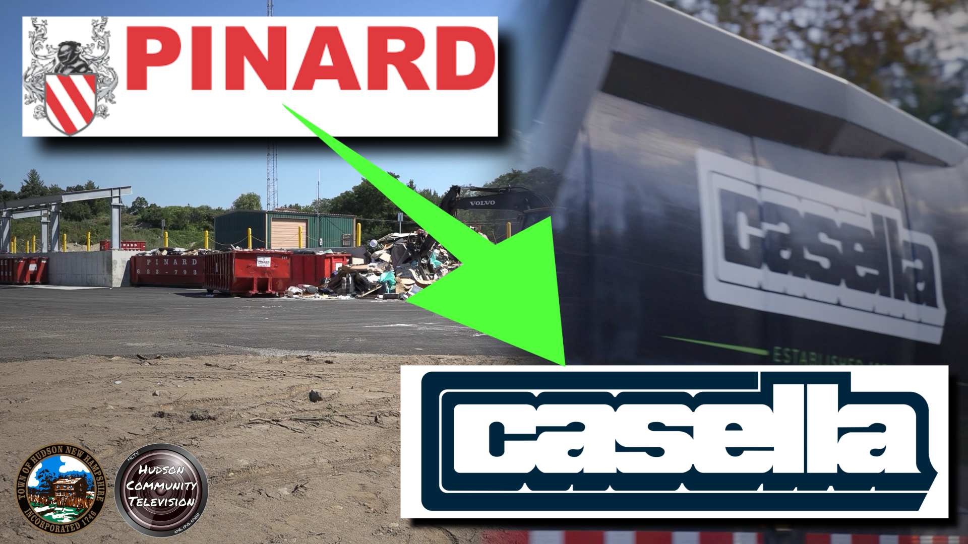 Navigate to Hudson DPW/Sustainability - Casella Feedback PSA