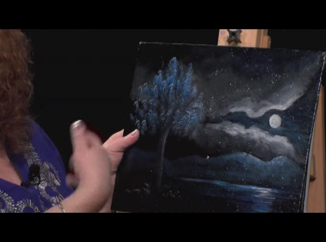 Thumbnail image for Lucy's Big Beautiful World of Painting- Icy Scene