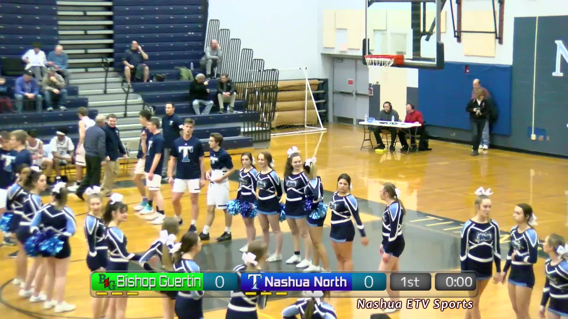 Bishop Guertin at Nashua North Boys Basketball 1-31-2020