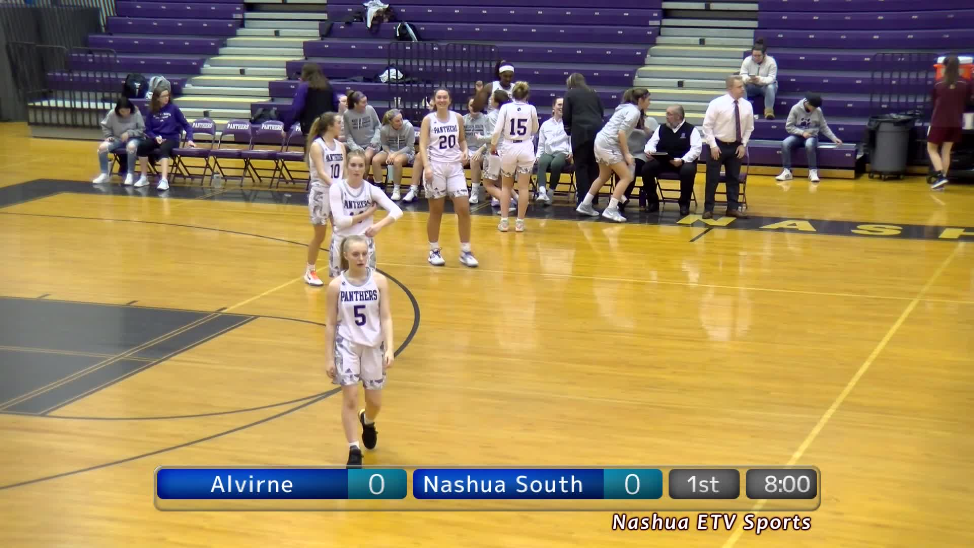 Alvirne at South Girls Basketball 1-14-2020