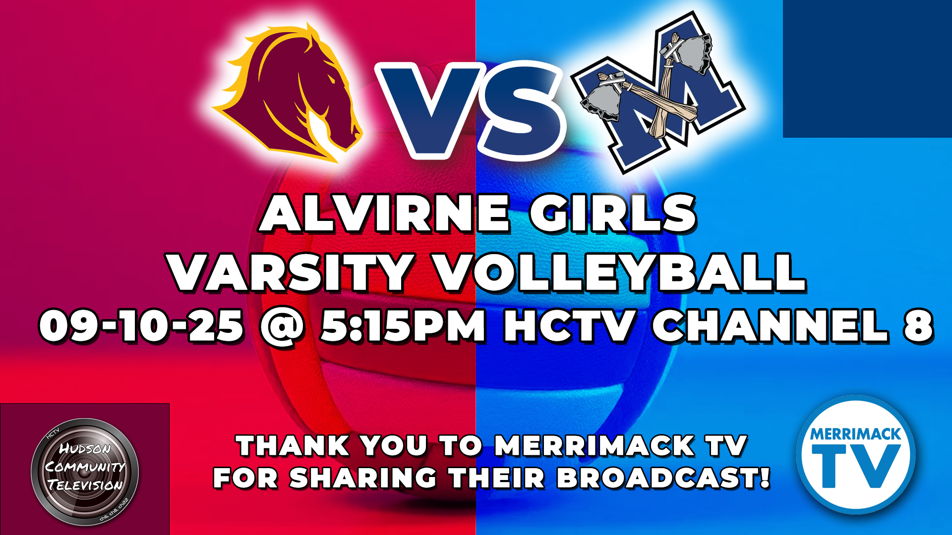 Alvirne vs Merrimack - Girls Varsity Volleyball 09-10-25