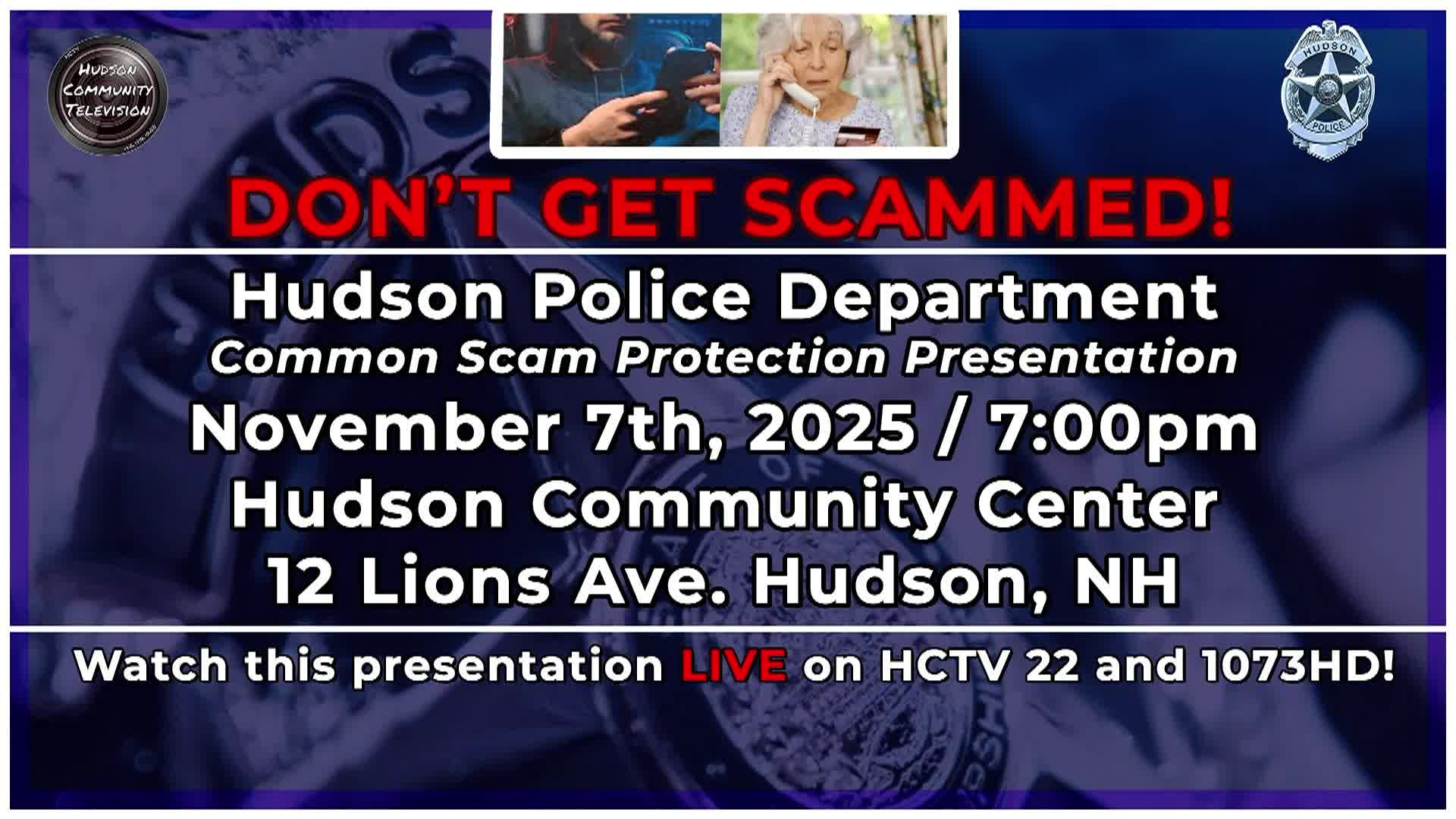 HPD - Scams Preventions Presentation