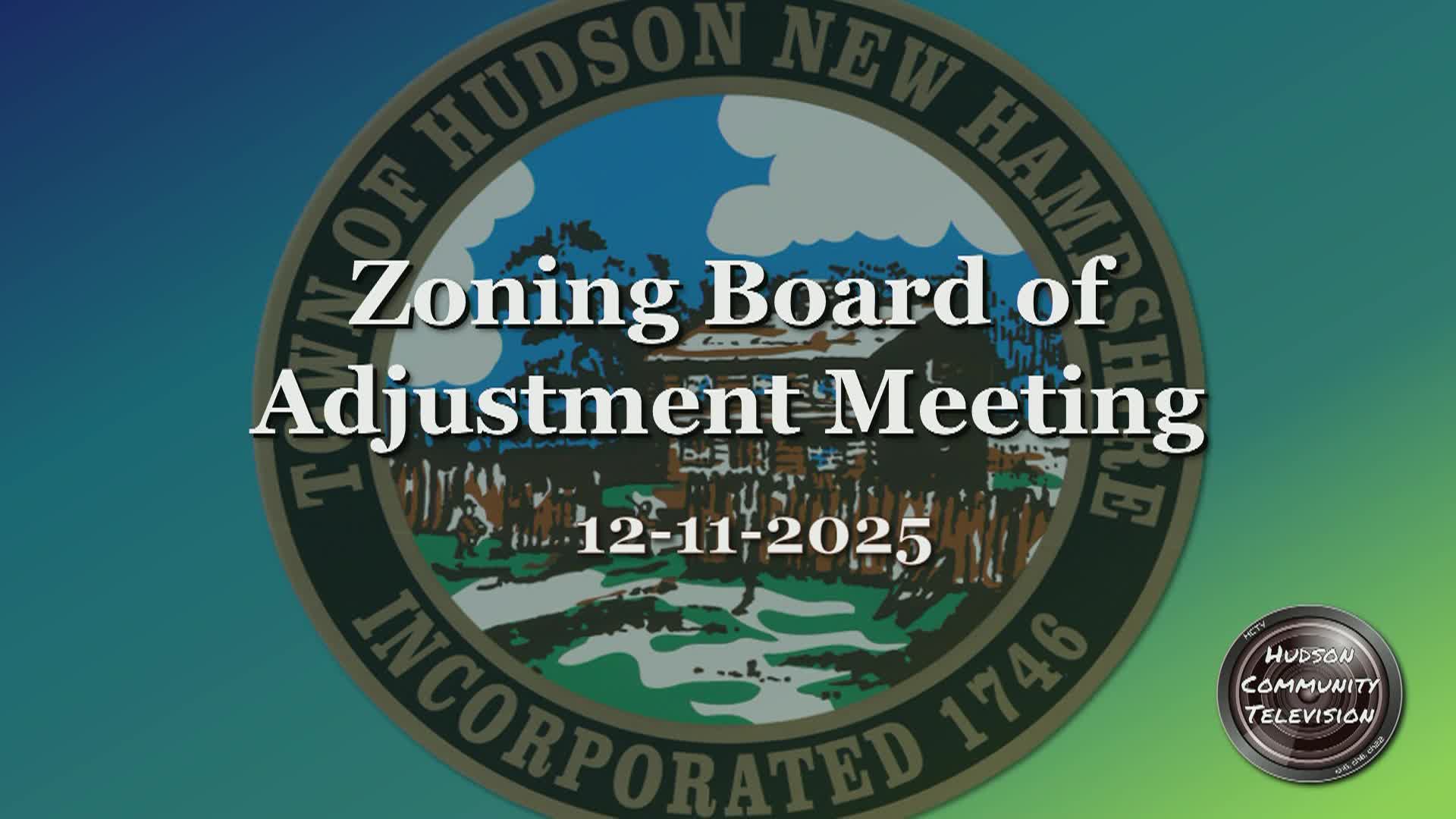 Budget Committee Meeting of 12-11-25