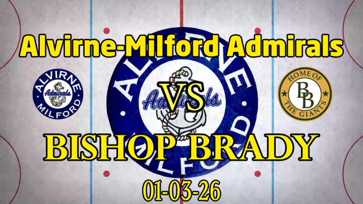 Thumbnail image for Alvirne-Milford Admirals vs Bishop Brady Hockey 01-07-26