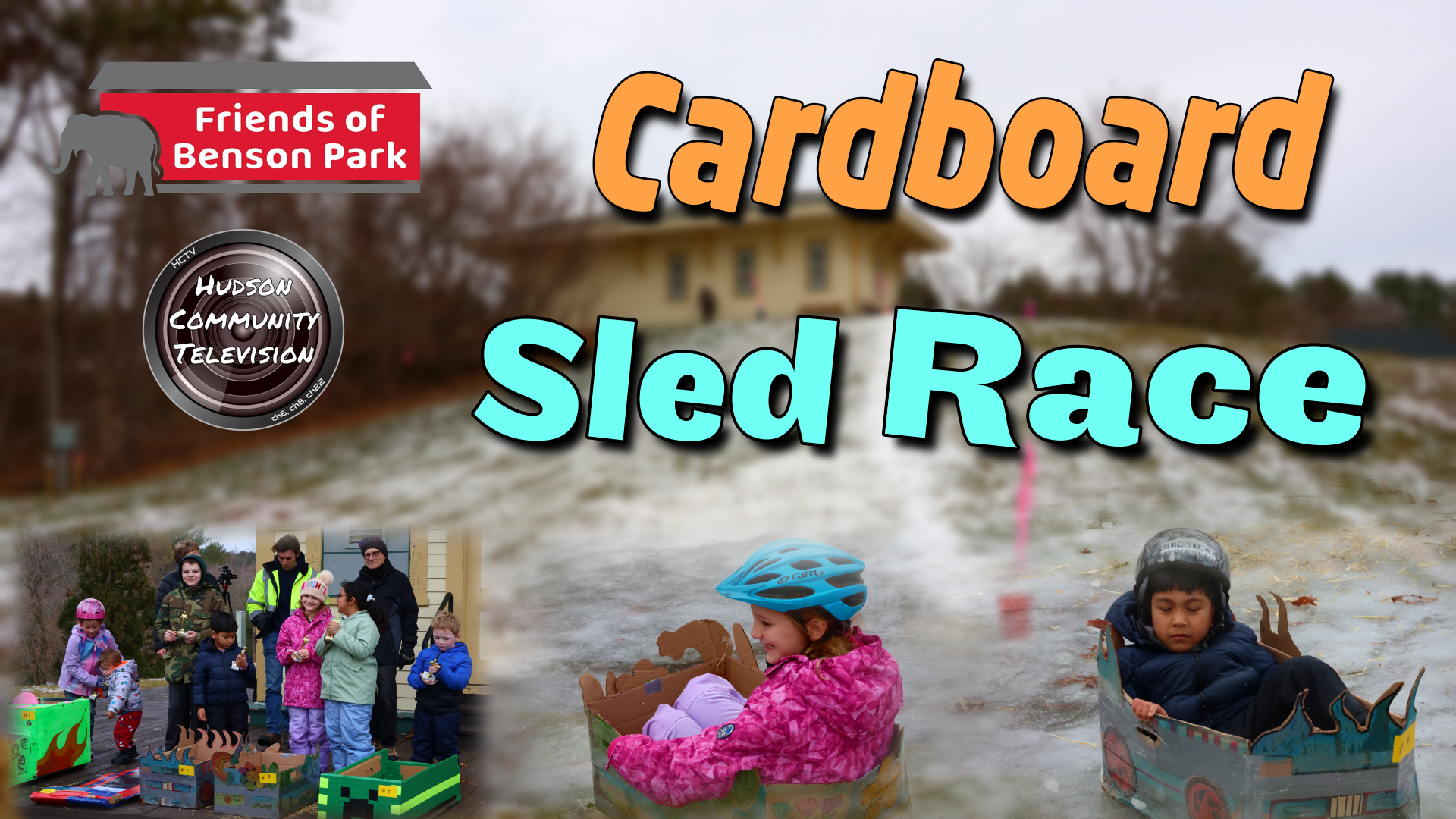 Thumbnail image for Cardboard Sled Race 2026 - Friends of Benson Park