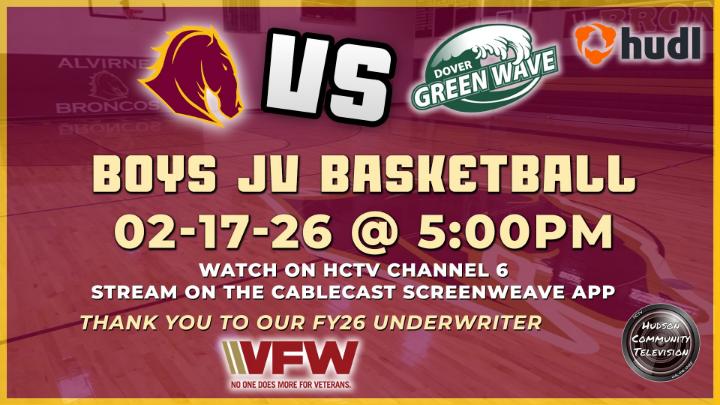 Thumbnail image for Alvirne vs Dover - Boys JV Basketball 02-17-26