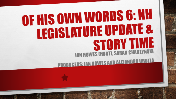 Thumbnail image for Of His Own Words Autism Awareness with Ian Howes Pt. 6