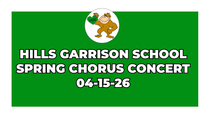 Thumbnail image for Hills Garrison School Spring Chorus Concert 04-22-26