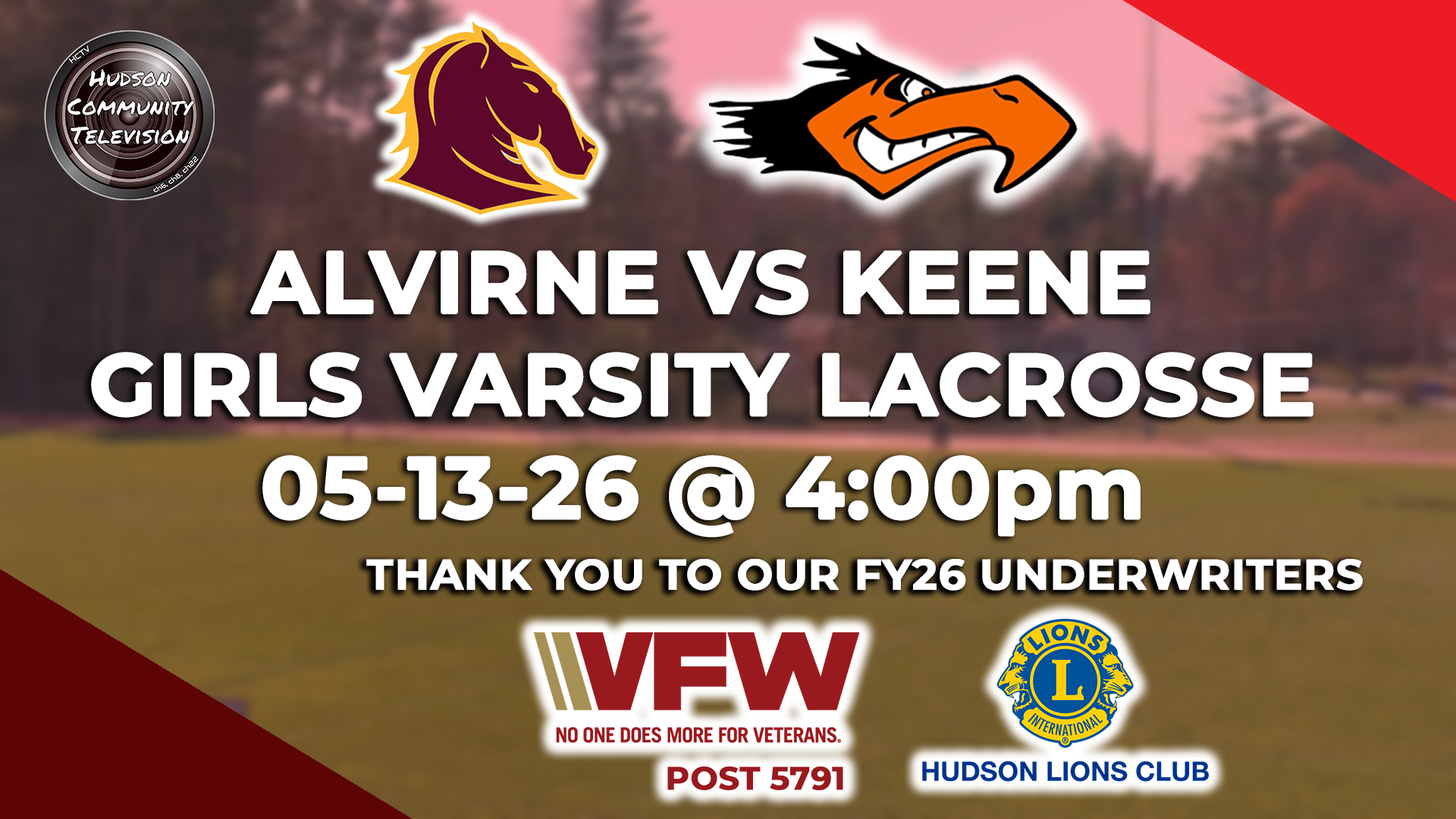 Thumbnail image for Alvirne vs Keene Girls Varsity Lacrosse 05-13-26