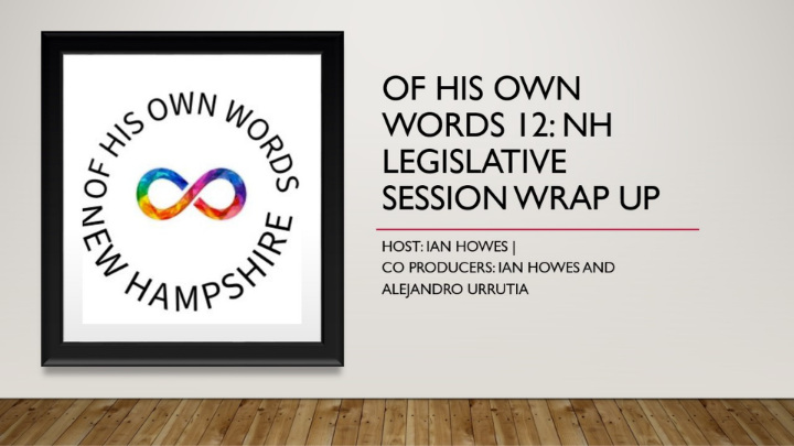 Thumbnail image for Of His Own Words Autism Awareness with Ian Howes Pt. 12
