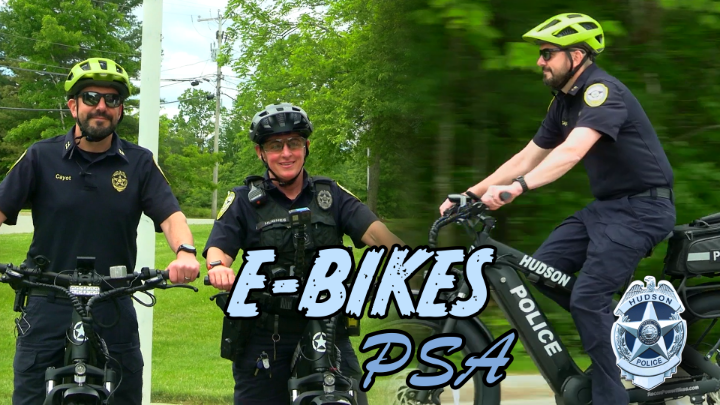 Thumbnail image for Hudson Police Department - E-Bike PSA