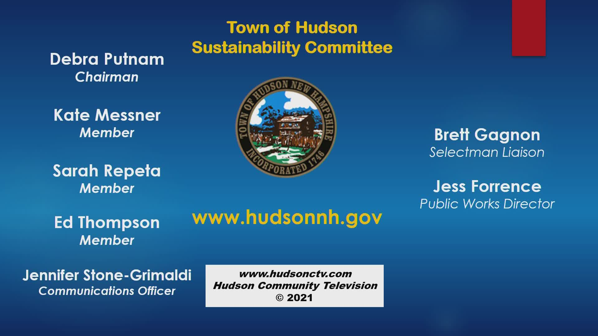 Navigate to Sustainability Committee 06-28-21