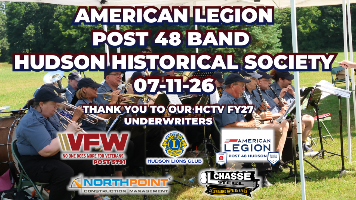 Thumbnail image for American Legion Post 48 Band - Hudson Historical Society 07-11-26