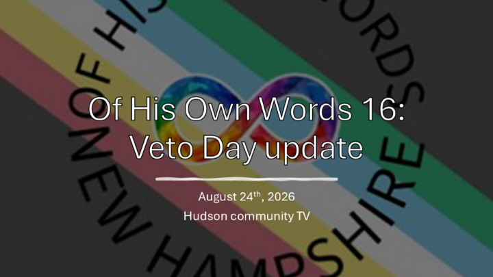 Thumbnail image for Of His Own Words Autism Awareness with Ian Howes Pt. 16