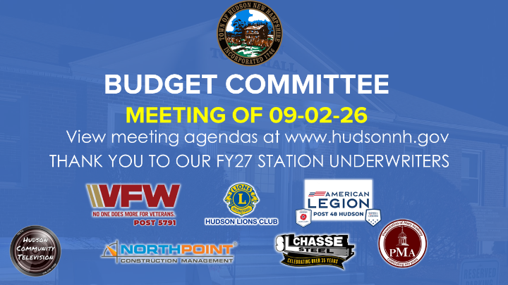 Thumbnail image for Budget Committee Meeting of 09-02-26