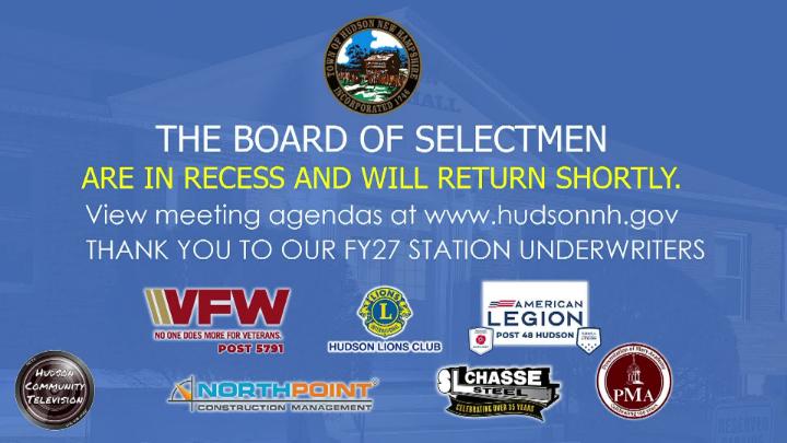 Thumbnail image for Board of Selectmen Meeting of 09-17-26