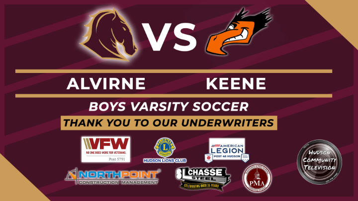 Thumbnail image for Alvirne vs Keene Boys Varsity Soccer 09-29-26