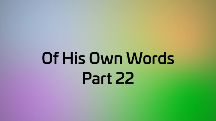 Thumbnail image for Of His Own Words Autism Awareness with Ian Howes Pt. 22