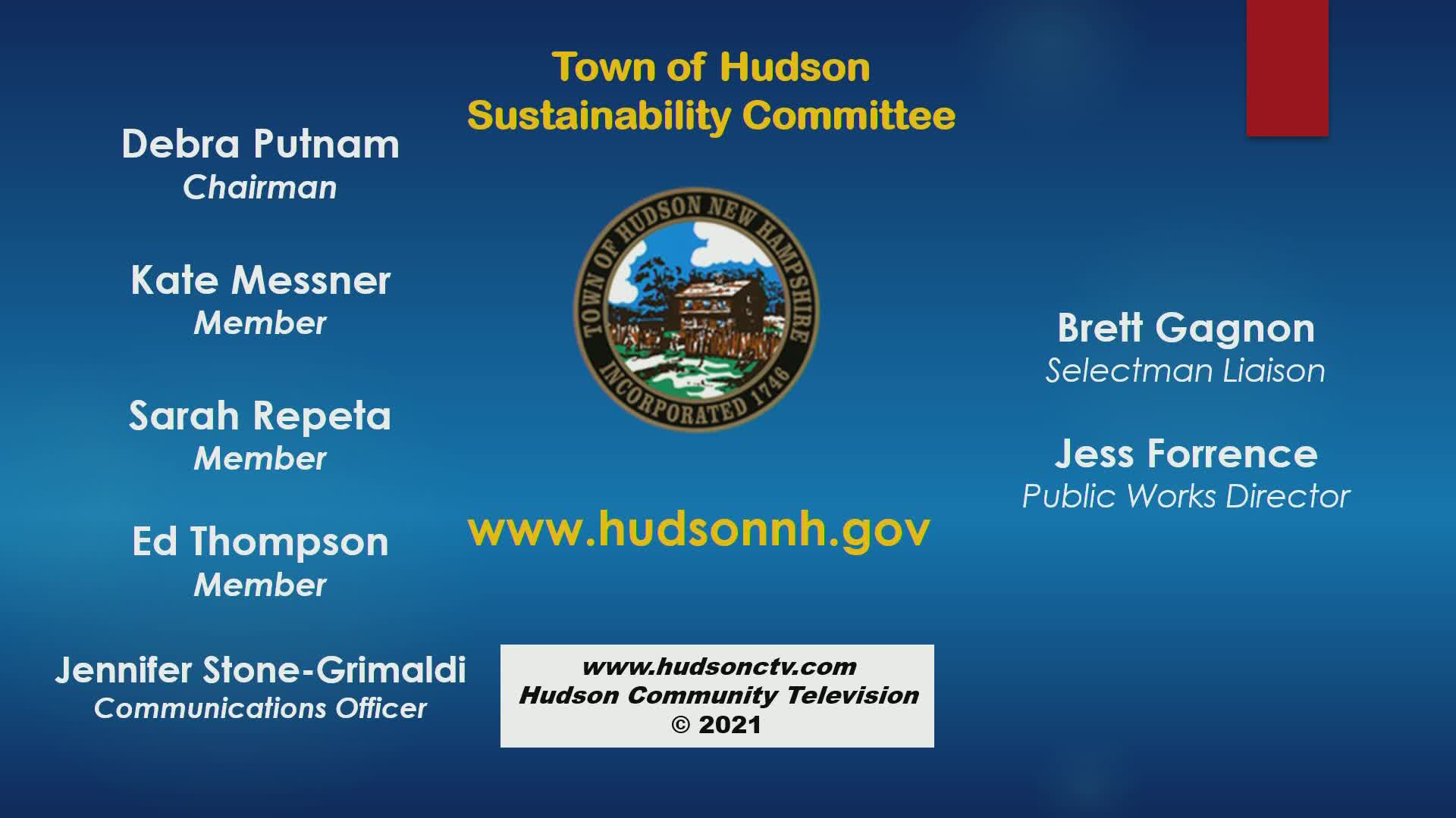 Navigate to Sustainability Committee 09-30-21