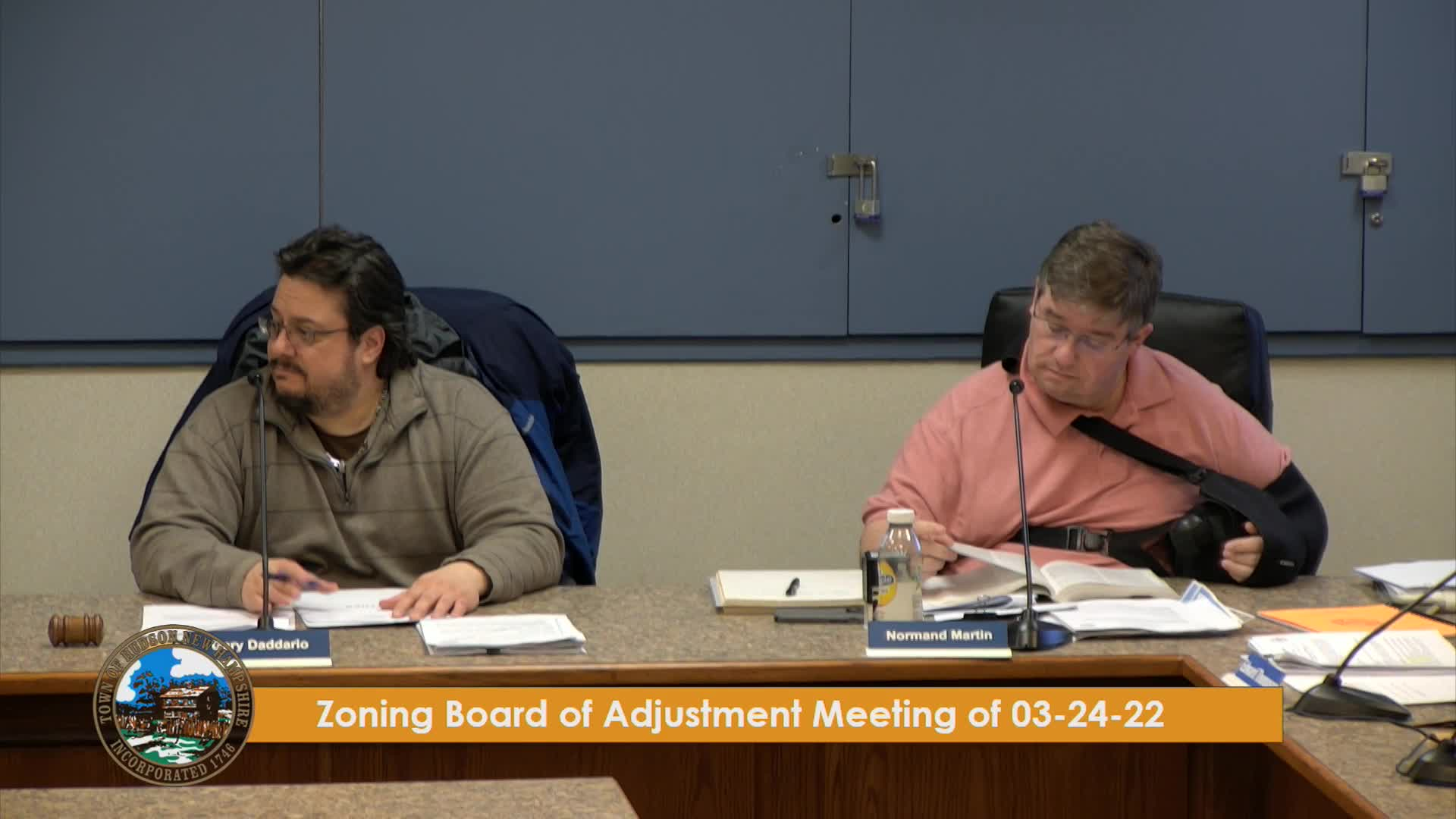 Navigate to Zoning Board of Adjustment 03-24-22