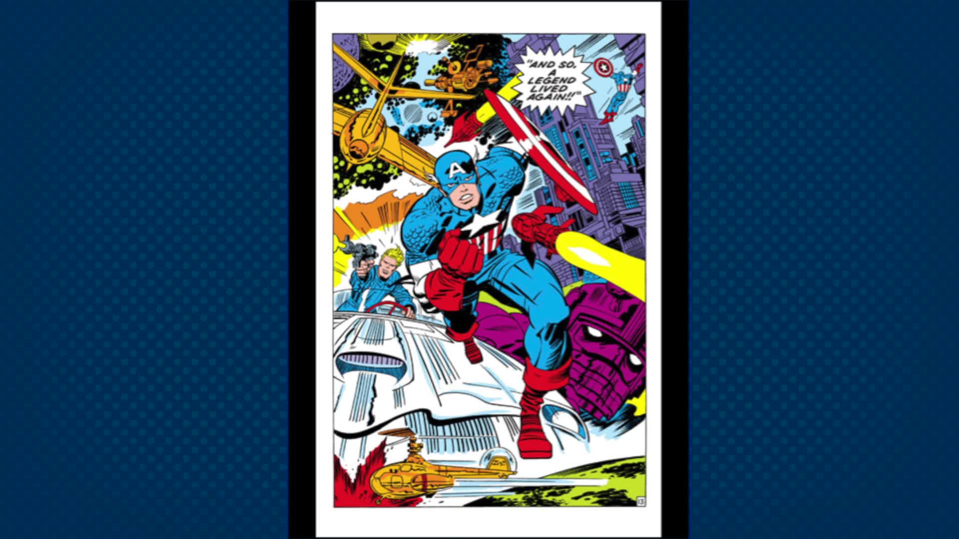 Thumbnail image for Saturday Morning Cartooning - Captain America