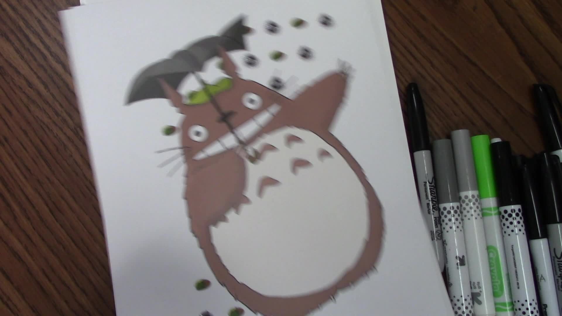 Thumbnail image for Saturday Morning Cartooning - My Neighbor Totoro