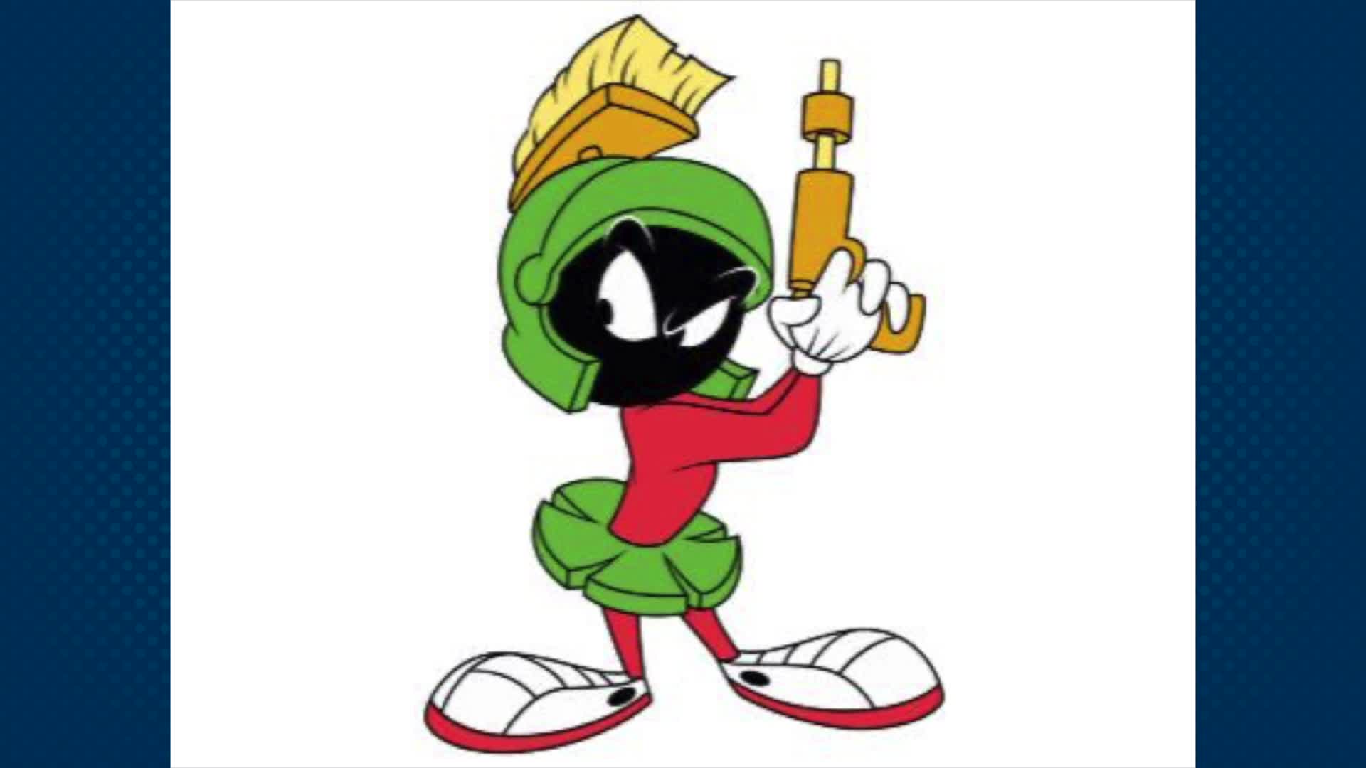 Thumbnail image for Saturday Morning Cartooning - Marvin the Martian